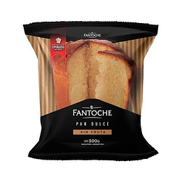 *SIN FRUTAS* PAN DULCE "FANTOCHE" X 400 GRS 