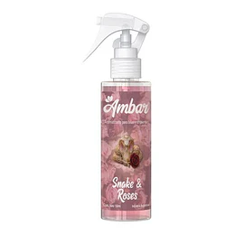 AROMATIZANTE TEXTIL "AMBAR" X 150 ML SNAKE & ROSES