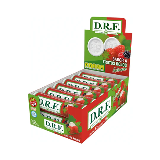 D.R.F. FRUTOS ROJOS X 12 UNIDADES