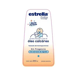 *XL X 950 ML* OLEO CALCAREO "ESTRELLA" SIN FRAGANCIA