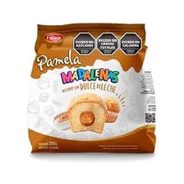 MADALENAS "FIRENZE" C/DULCE DE LECHE X 200 GRS 