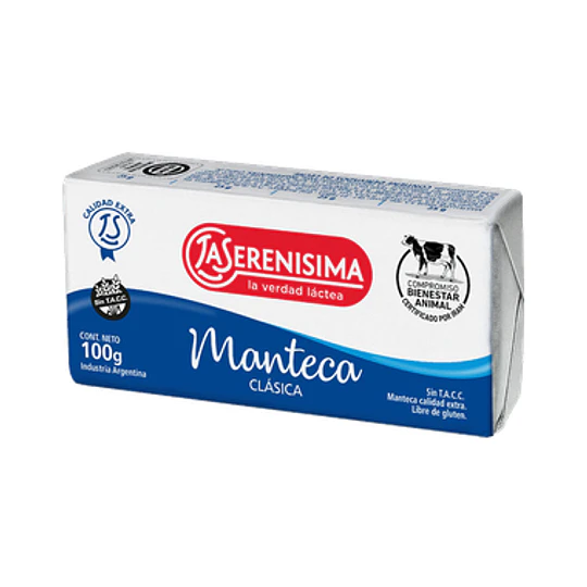 ** X 100 GRAMOS ** MANTECA CLASICA 