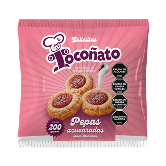 * AZUCARADAS X 200 GRS * PEPAS 