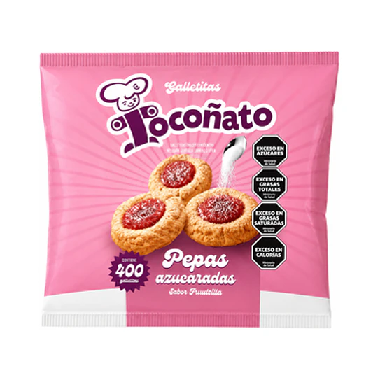 * AZUCARADAS X 400 GRS * PEPAS 