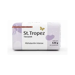 JABON TOCADOR "ST. TROPEZ" HIDRATACION INTENSA X 120 GRS 
