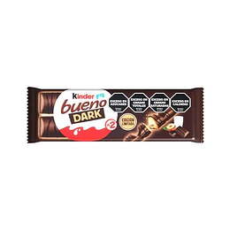 KINDER "BUENO" DARK X 43 GRS