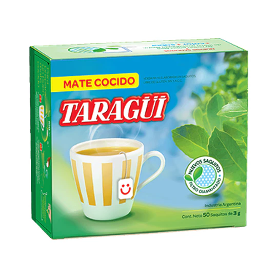 *CAJA X 50* MATE COCIDO TARAGUI S/ENSOBRAR