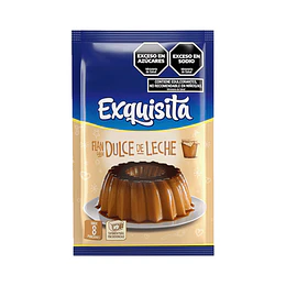 FLAN "EXQUISITA" D.DE LECHE X 40 GRS.