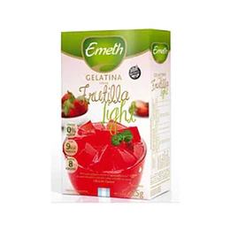 *LIGHT* GELATINA "EMETH" FRUTILLA X 25GR