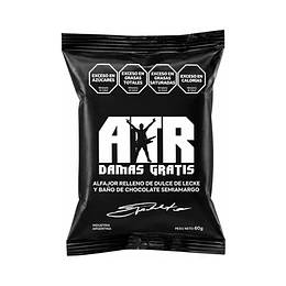 ALFAJOR ** ATR ** NEGRO X 80 GRAMOS 