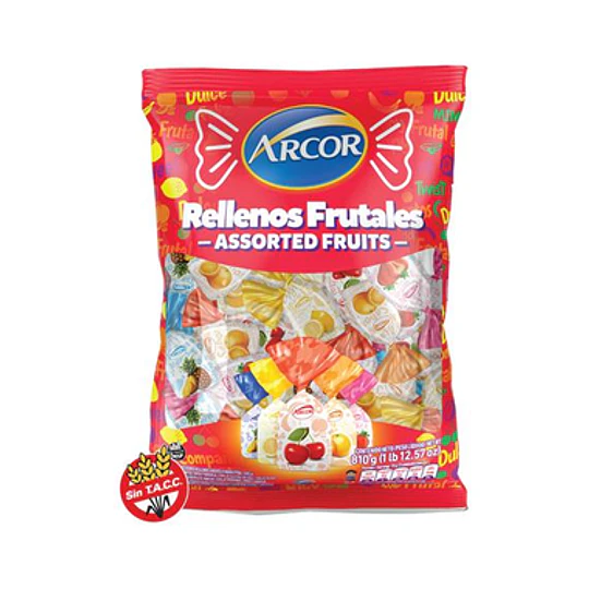 CAR.SAQUITO FRUTA ARCOR X 810 GRS.