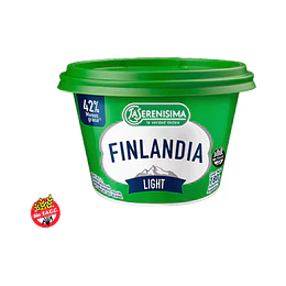 *LIGHT X 180 GRS* QUESO UNTABLE "FINLANDIA" LA SERENISIMA 