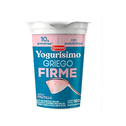 YOGURISIMO GRIEGO FIRME FRUTILLA X 180 GRS 