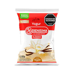*SACHET X 900 GRS* YOGUR ENTERO "LA SERENISIMA" NUTRI.ACTIVA VAINILLA 