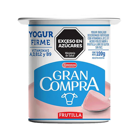 *CHICO X 120 GRS* YOGUR FIRME 