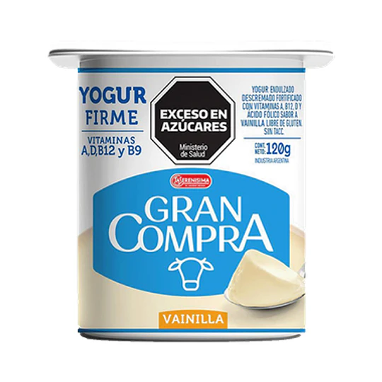 *CHICO X 120 GRS* YOGUR FIRME 