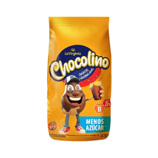 **MENOS AZUCAR X 300 GRS ** CHOCOLINO 