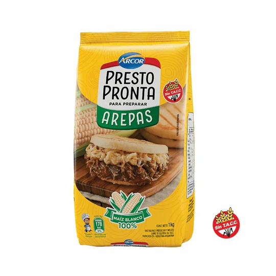 * AREPAS * PRESTOPRONTA X 1 KILO 