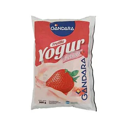 *SACHET X 900 GRS* YOGUR BEBIBLE "GANDARA" FRUTILLA 