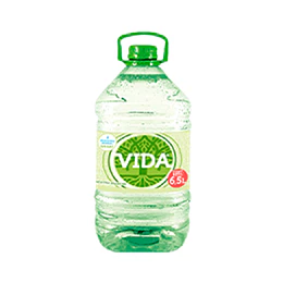 *BIDON X 6500 CC* AGUA DE MESA "VIDA BY BAGGIO" 