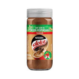 *FRASCO X 50 GRS * CAFE "DOLCA" INSTANTANEO SUAVE (ORIGEN RESPONSABLE)