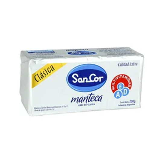 * X 200 GRS * MANTECA 