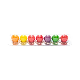 *TIRA X 7 CHICLES* GUMBALLS "OPEN CANDY" SURTIDAS 