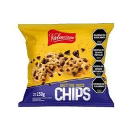 GALLETITAS "VALENCIANO" CON CHIPS X 150 GRS 