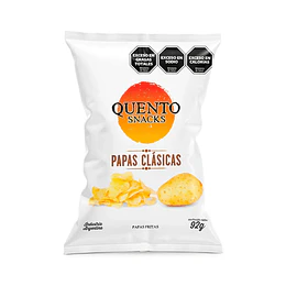 * X 92 GRAMOS * PAPAS "QUENTO" CLASICAS