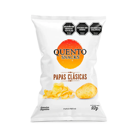 * X 92 GRAMOS * PAPAS 