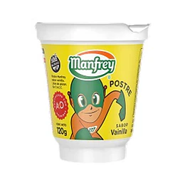 POSTRE "MANFREY" VAINILLA X 120 GRS 