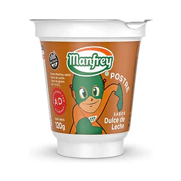 POSTRE "MANFREY" D.DE LECHE X 120 GRS 