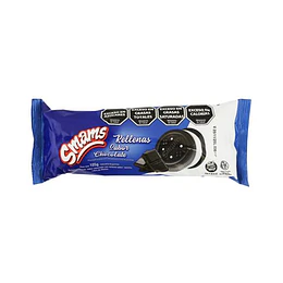 GALLETITAS RELLENAS "SMAMS" CHOCOLATE X 105 GRAMOS 