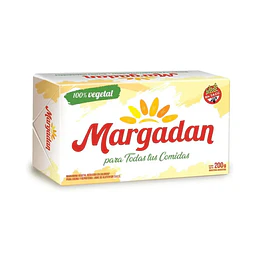 * X 200 GRS * MARGARINA "MARGADAN" 100% VEGETAL 