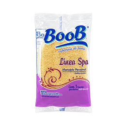 *ART.82* MANOPLA DE BAÑO VEGETAL "BOOB" CHICA 