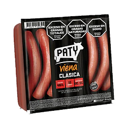 ** CLASICA X 12 UNID ** SALCHICHAS "PATYVIENA" 