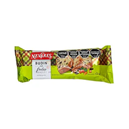 BUDIN "NEVARES" CON FRUTAS X 180 GRS