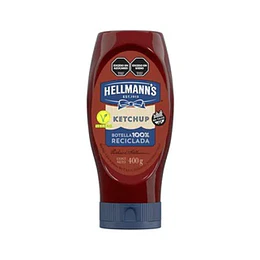 ** FRASCO X 400 GRS ** KETCHUP "HELLMANNS" 