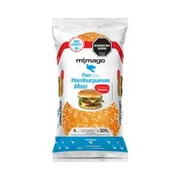 *C/SEMILLAS MAXI HAMBURGUESAS* PAN HAM."MIMAGO" X 320 GRS