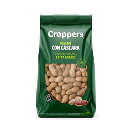 MANI CON CASCARA "CROPPERS" X 285 GRAMOS 