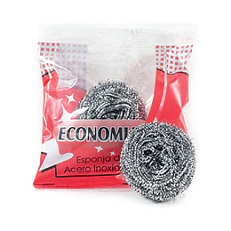 *ECONOMICA X 11 GRS* ESPONJA ACERO INOX. (ART.181)