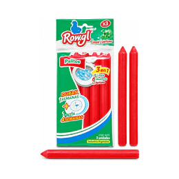 *PARAFINA X 7 UNID* VELAS "ROMYL" COLOR (ART.38)
