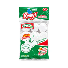VELA DE NOCHE "ROMYL" C/VASO X 12 UNID. (ART.40)