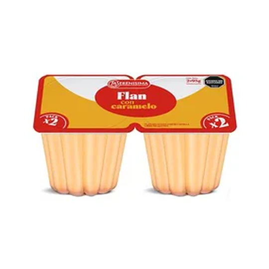 *PACK X 2U* FLAN C/CARAMELO 