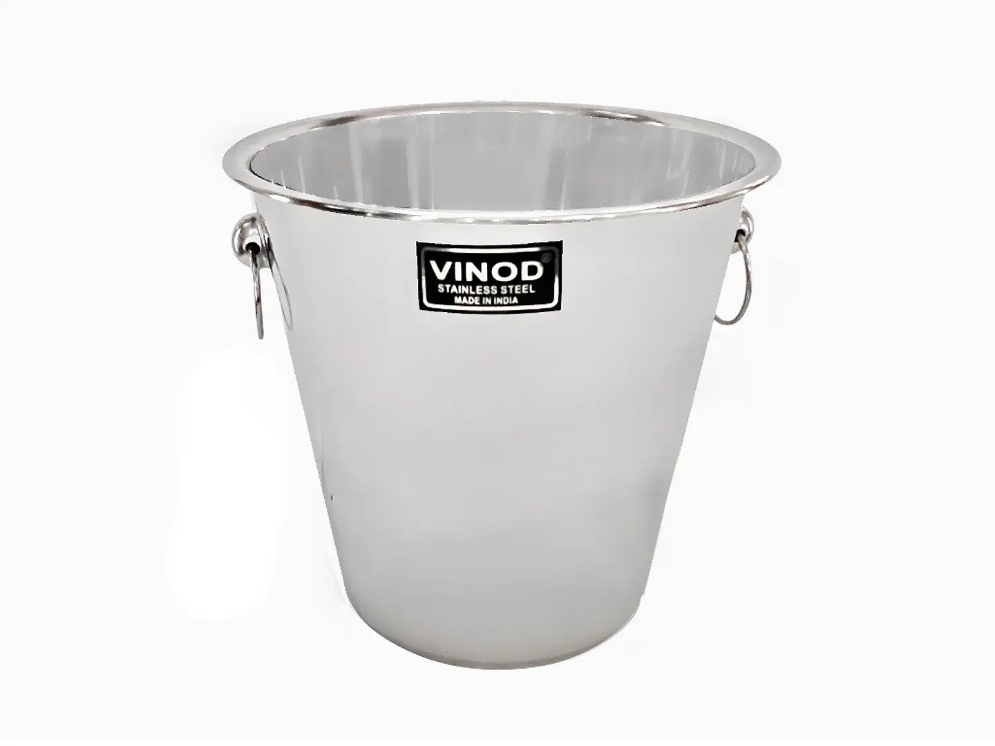 Balde Para Champagne De Acero 21x21 Cms 1