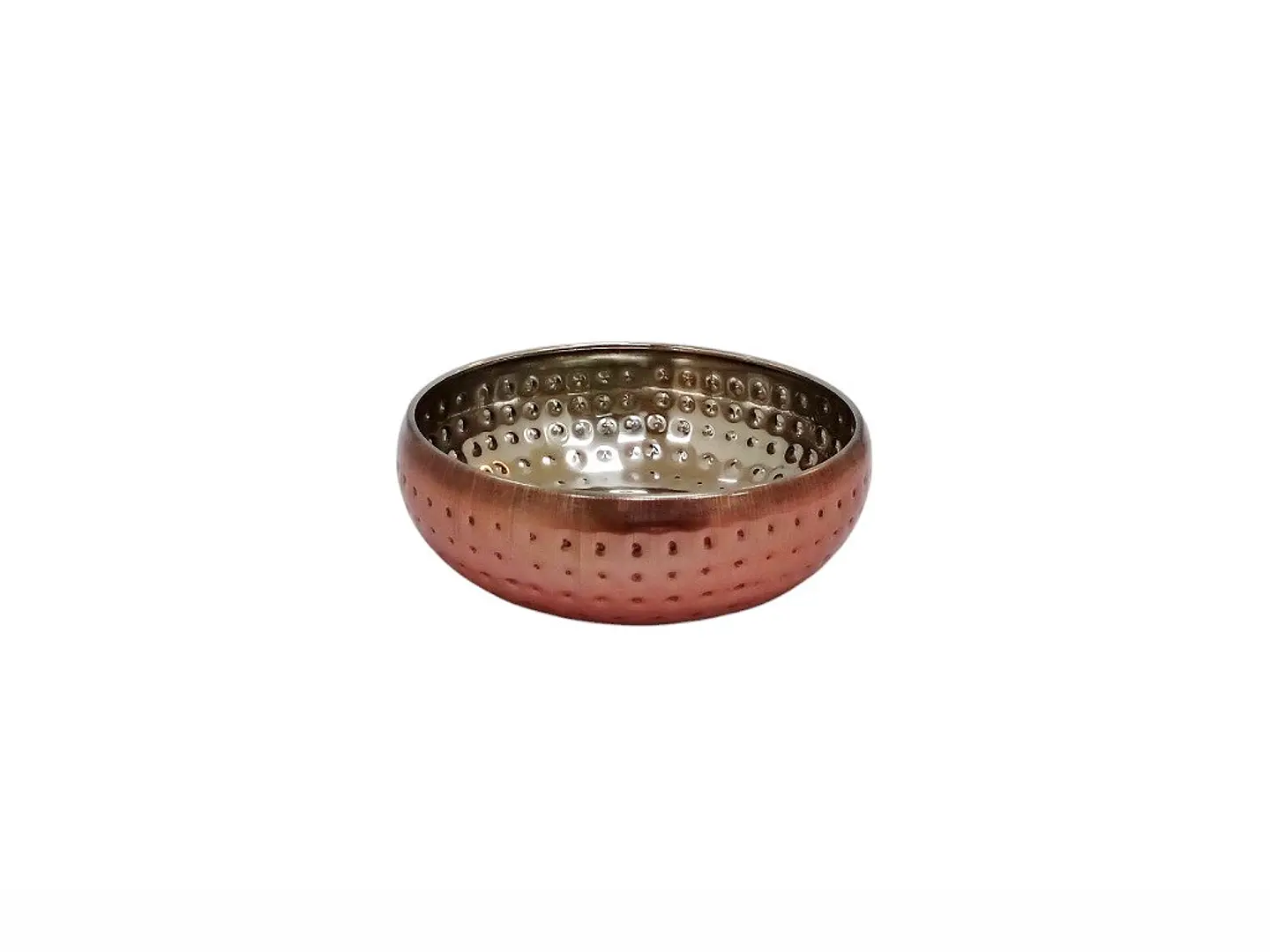 Bowl De Acero Con Lacado De Cobre De 14 Cms 1