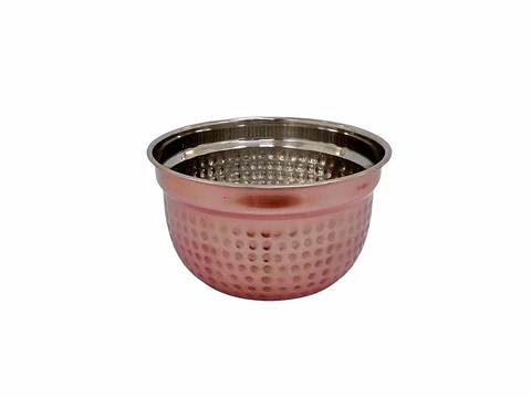 Bowl De Acero Con Lacado De Cobre De 17 Cms