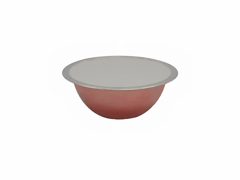 Bowl De Acero De 20 Cms Con Lacado De Cobre