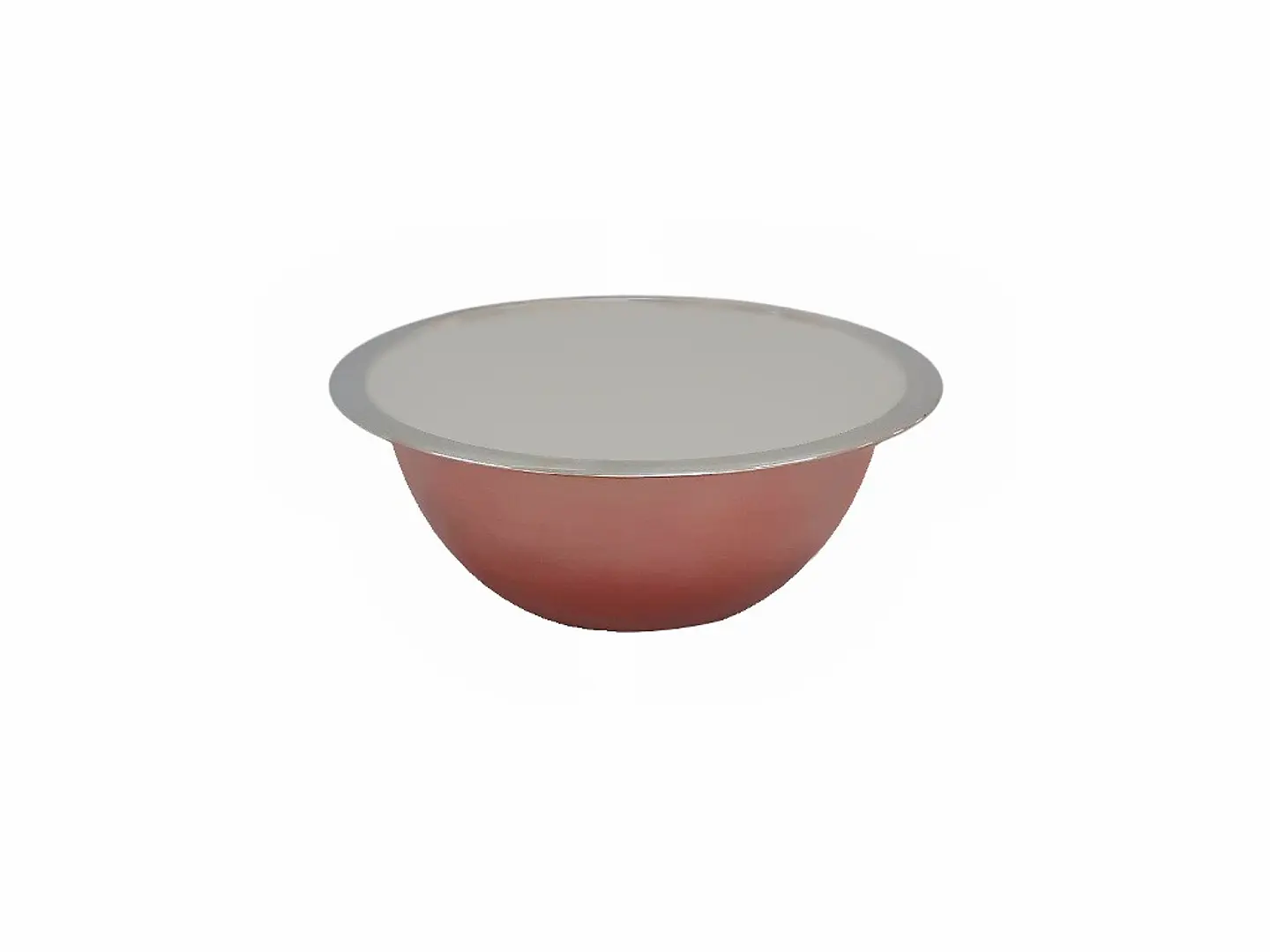 Bowl De Acero De 20 Cms Con Lacado De Cobre 1