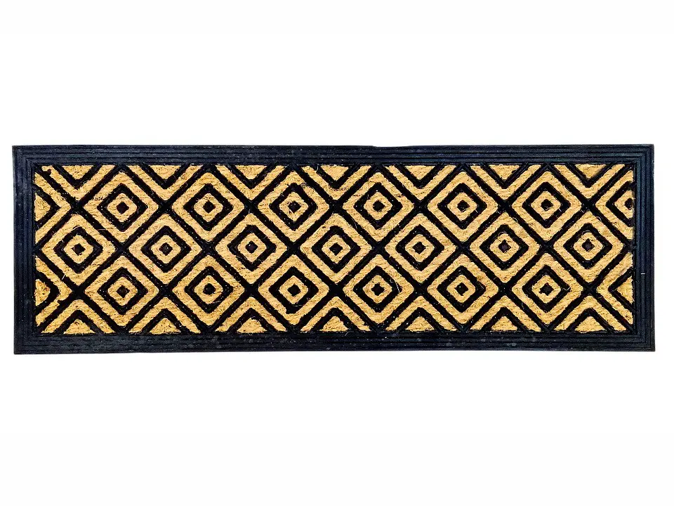 Piso De Mimbre Con Goma De 25x75cms 1